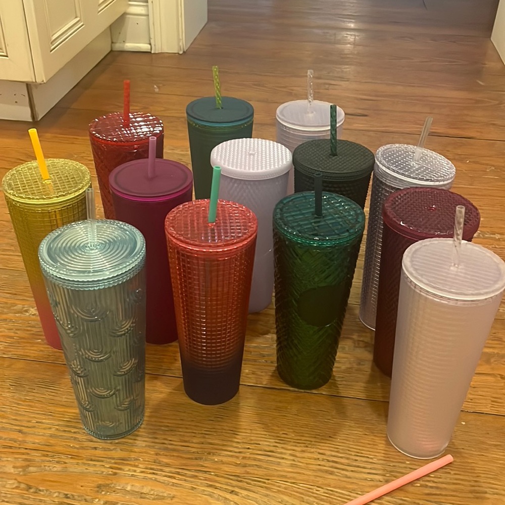 Starbucks tumblers